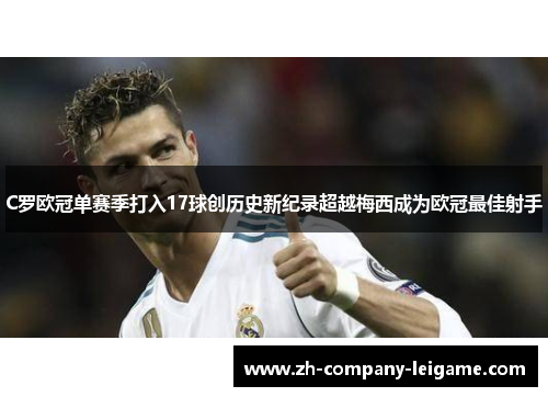 C罗欧冠单赛季打入17球创历史新纪录超越梅西成为欧冠最佳射手